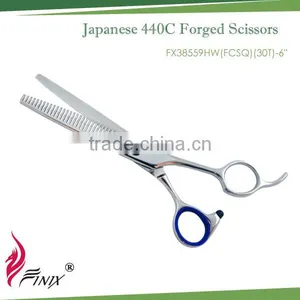 Professional Japanese 440C Forged Hair Thinning Scissors thumbnail-1
