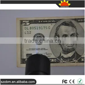Small Portable Led Purple Light UV LED Flashlight 365-370nm 9 LED Flashlight Torch thumbnail-6
