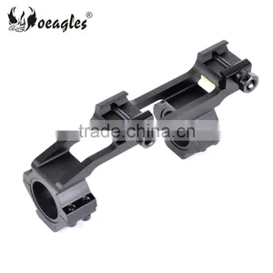 D5035 1inch / 30mm Daul Rings AK Scope Mount With Picatinny Rail Mount Weaver Lever thumbnail-4