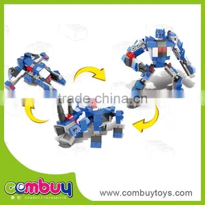 Wholesael Kids Educational Toy Robot Set Deformed 3d Building Blocks thumbnail-1