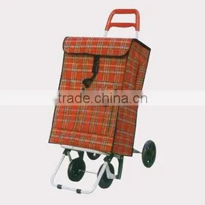 Foldable Shopping Trolley With 4 Wheels thumbnail-1