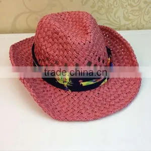 Fashion Jazz Paper Hat With String thumbnail-2