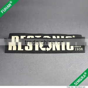 Wholesale PVC Brand Logo 3D Rubber Patches for Garment thumbnail-1