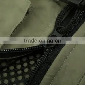 Black High Visibility Safety Vest Fishing Safety Vest thumbnail-5