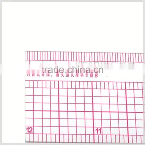 Kearing Flexible L Shaped Ruler 12'' / 26 cm Clear Plastic Garment Design Ruler for Sew Area #5812 thumbnail-5