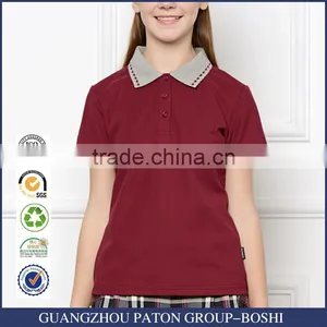 College Student Summer Girls British Academy Short Sleeve T-Shirt thumbnail-1