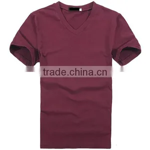 Fashion China 2016 Wholesale Men t Shirt v Neck thumbnail-3