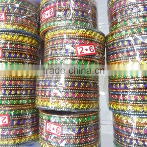 STOCK CLEARANCE Fashion Turquoise Silk Thread Bangles,Bridal Wholesale Bangles Bracelet,Fashion Bangle Sets thumbnail-3