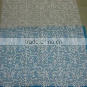 Crochet Rayon Fabric With Flower Pattern thumbnail-1
