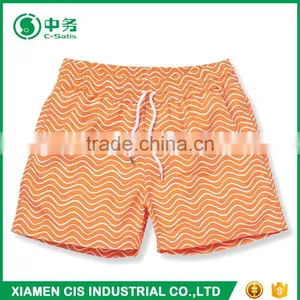 2017 Orange Color Men Beach Shorts thumbnail-1
