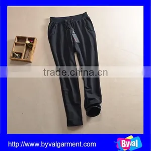 China New Style Ladies Casual Loose Cotton Baggy Pants for Promotion thumbnail-1