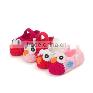 Cartoon Owl Style Shoes Design for Baby Crochet thumbnail-6