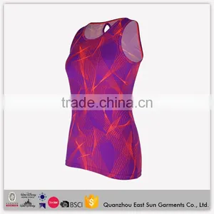 Wholesale Women Sportswear Latest Fashion Design Custom Gym Tank Top With OEM Service thumbnail-2