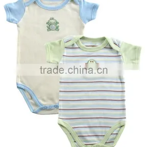 Printed Summer Wear Short Sleeve Pattern Custom Made Infant Cotton Smocked Infant Baby Clothes Wholesale Price thumbnail-3
