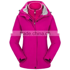 Fashion Tactical Women's Pink Softshell Jackets Without Hood thumbnail-1