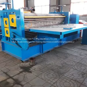 Barrel Steel Corrugated Sheet Profile Roll Forming Machine