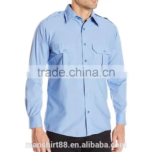 Men's Classic Long Sleeve Security Uniform Shirt thumbnail-3