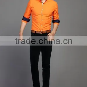 Wholesale Latest New Model Slim Fit Check Pattern Long Sleeve Man Shirt for China Supplier thumbnail-4