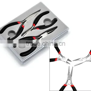 Beading Tool 1Box(3PCs) Jewelry Making Stainless Steel Pliers thumbnail-3