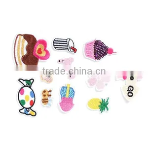 Fabric Iron On Patches At Random Candy Cake Professional Embroidery Patch thumbnail-3