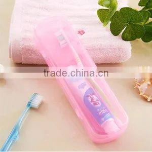 Hot Sale Modern Design Portable Candy Colors Hygienic Travel Camping Toothpaste Toothbrush Holder Protect Case Storage Bo thumbnail-3