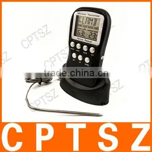 The New Remote Wireless BBQ Grill Meat Taste Select Electronic Thermometer Alarm Kitchen Food Thermometer thumbnail-2