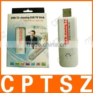 Digital DVB t2 PVR Analog USB TV Stick Tuner Dongle PAL/NTSC/SECAM With Antenna Remote HDTV Receiver for DVB-T2/DVB-C/FM/DVB/AV thumbnail-1
