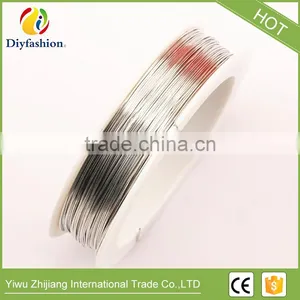 0.6 mm Silver Gold Plated Copper Wire Diy Beads Jewelry Making thumbnail-4