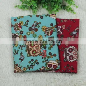 Hot Selling tc 45*45 110*76 Cvc Jersey Burn Out Custom Print Poplin Fabric Price thumbnail-5