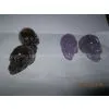 Dark Smokey Quartz Skull thumbnail-1