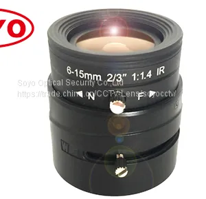 5.0 Megapixel Lenses Machinevision Lens 6-15mm 2/3\ thumbnail-1