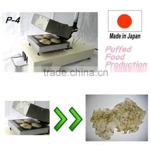 Japan Manual Puffed Food Machine Medium Type P-4 Wholesale thumbnail-1
