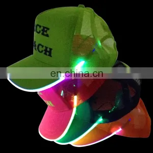 Jeya Custom Wholesales Red Led Caps Baseball Caps Design Your Own thumbnail-2