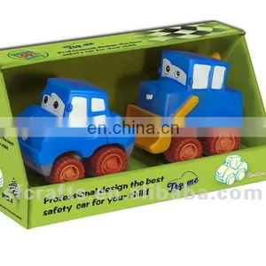 Cartoon Kids Plastic Friction Cars thumbnail-1