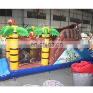 Cheap Price Kids/adult Challenge Jungle Inflatable Obstacle Course for Sale thumbnail-1
