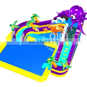 Cool and Amazing New Design of Inflatable Wtaer Slide With Difference Colors thumbnail-2