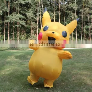 HI CE Inflatable Pikachu Mascot Costume,cheap Movie Character Pikachu Inflatable Mascot thumbnail-3