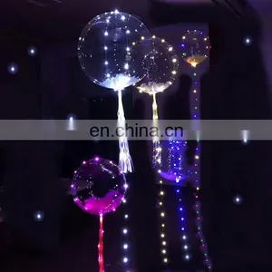 New Bobo Ball Led Line String Balloon Decorated With Colored Light for Christmas Halloween Wedding Party Children Home Decor thumbnail-6