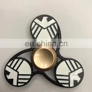 New Fidget Toy Agents of Shield Hand Spinner Metal thumbnail-1