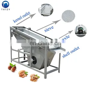 Taizy Peanut Almond Cashew Nuts Shelling Machine and Shell Kernel Separator thumbnail-5