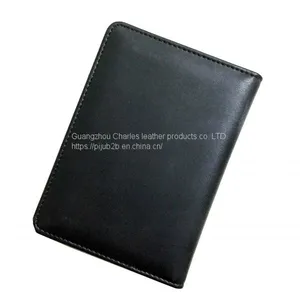 Manufacturers Custom 2019 New Open PU Leather Card ID Package Multi-function Simple Ticket Holder Passport Package thumbnail-3