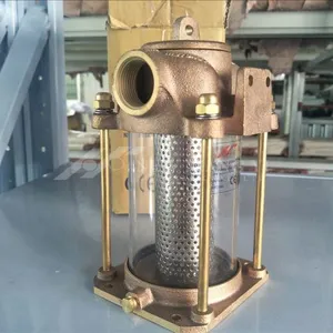 High Quality CE Certificated Bronze Brass Marie Hardware Water Strainer thumbnail-2