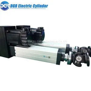 Stepper Motor Linear Actuator Electric Cylinder With Limit Switches thumbnail-1