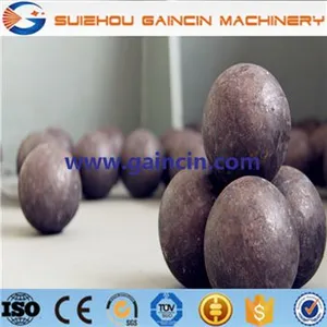 Dia.95mm Grinding Media Forged Steel Ball, Steel Forged Mill Mine Mill, Dia.115mm,125mm Grinding Media Balls thumbnail-1