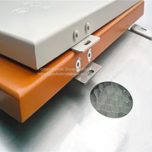 Waterproof Aluminum Honeycomb Partition Panel thumbnail-1