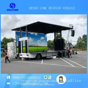 9m Outdoor Mobile Stage Traile for Sale thumbnail-2
