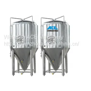 500l Beer Fermentation Tank With Cooling Jacket Beer Fermenter thumbnail-1
