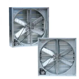 Commercial Industrial Ventilation Exhaust Fan With Cooling Pad for Greenhouse Poultry thumbnail-1