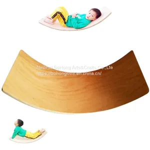 Yoga Wooden Balance Board thumbnail-1