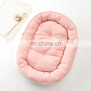 Luxury Pet Bed Soft Fabric Dog Bed Washable Warm Pet Sofa Eco-Friendly Bed for Dog & Cat thumbnail-4
